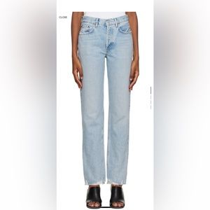 Agolde Blue Lana Jeans; Size 27